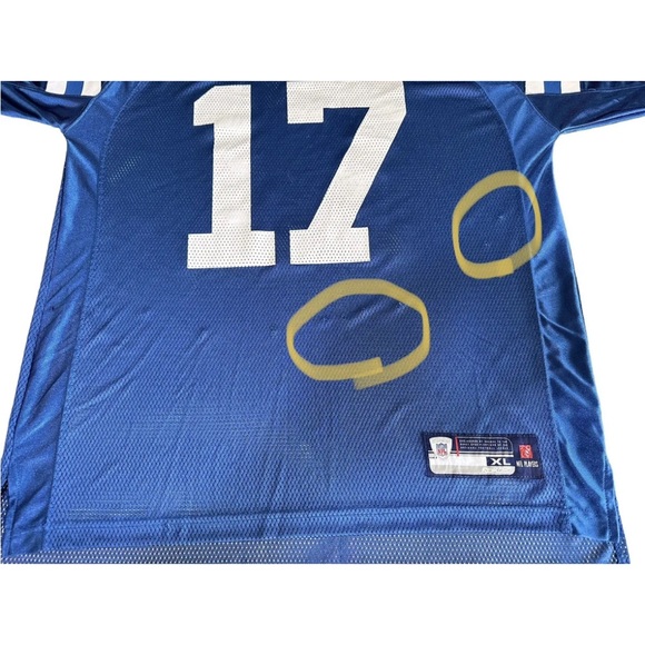 On Field Reebok Men’s Indianapolis Colts Austin Collie #17 Jersey Size XL - Picture 3 of 7
